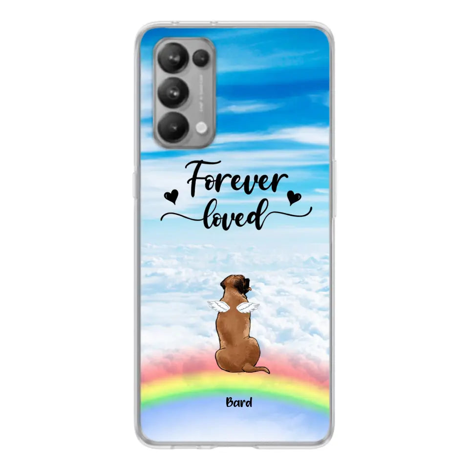 Personalized Memorial Pets Phone Case - Up to 5 Pets - Memorial Gift For Dog Lovers/Cat Lovers - Forever Loved - Phone Case For Xiaomi, Oppo And Huawei  - AXSIO5