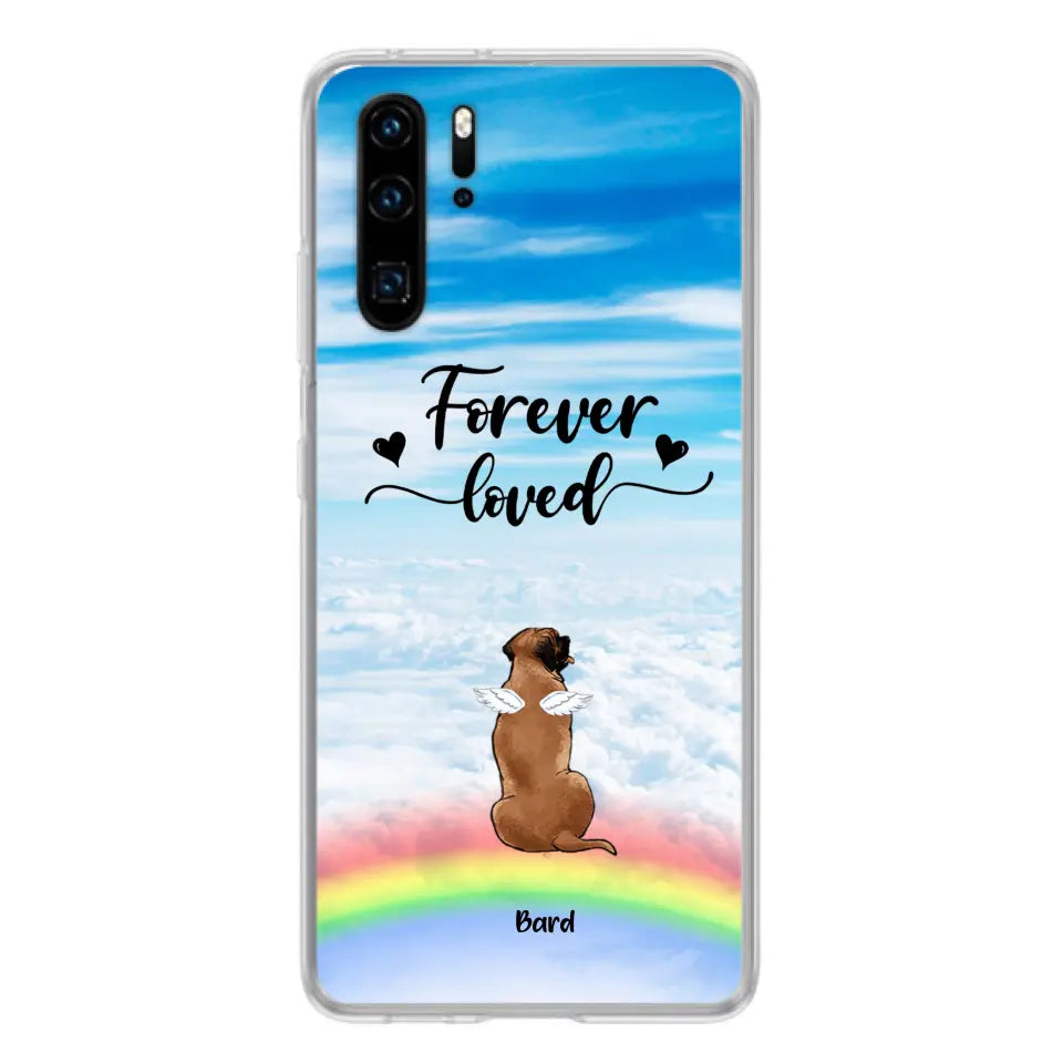 Personalized Memorial Pets Phone Case - Up to 5 Pets - Memorial Gift For Dog Lovers/Cat Lovers - Forever Loved - Phone Case For Xiaomi, Oppo And Huawei  - AXSIO5