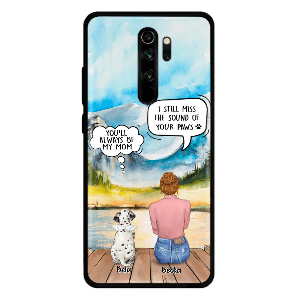 Personalized Memorial Pet Mom Phone Case - Woman With Up to 5 Pets - Best Gift For Pet Lover - It's So Hard To Say Goodbye - Case For Xiaomi/Huawei/Oppo