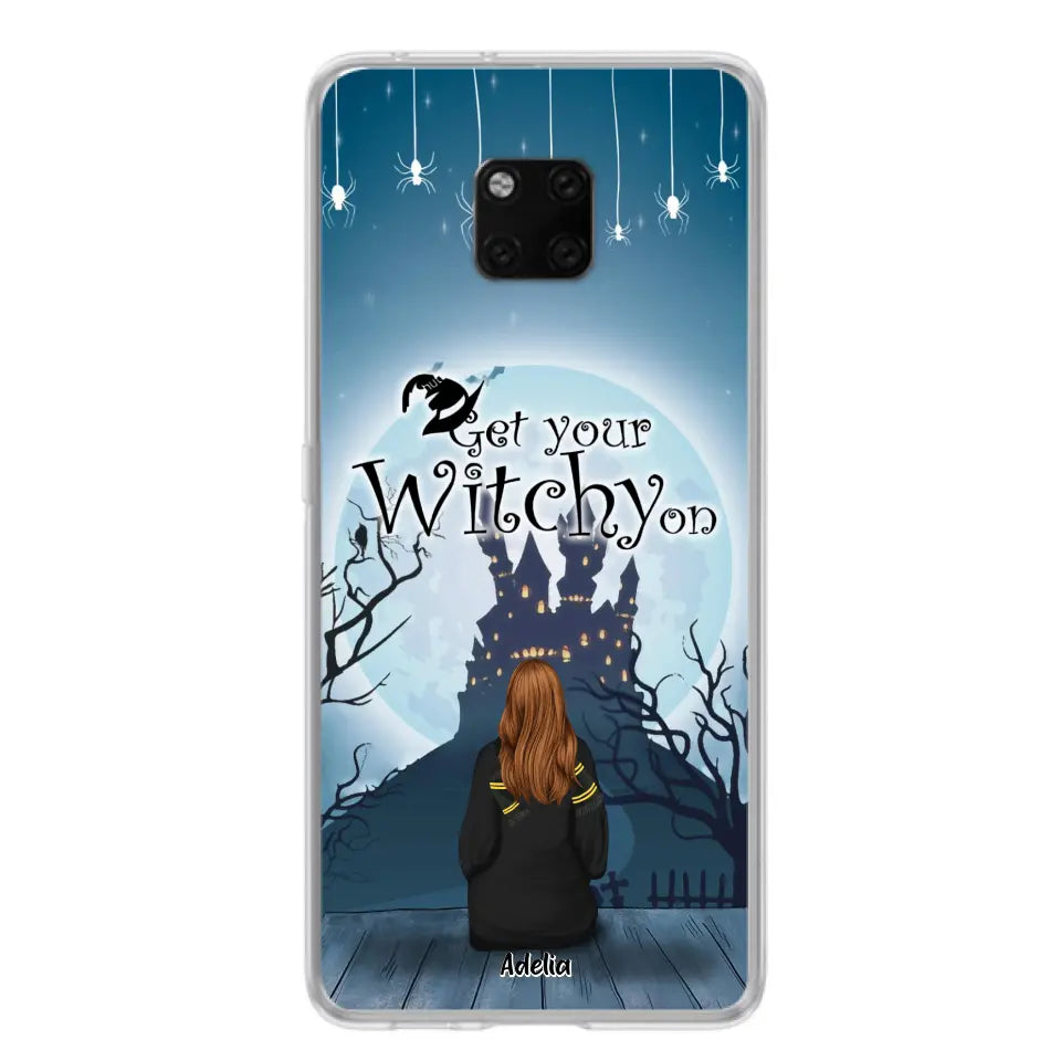 Personalized Witch Phone Case - Up to 4 Witches - Best Gift For Friends - Get Your Witchy on - Case For Xiaomi, Oppo And Huawei