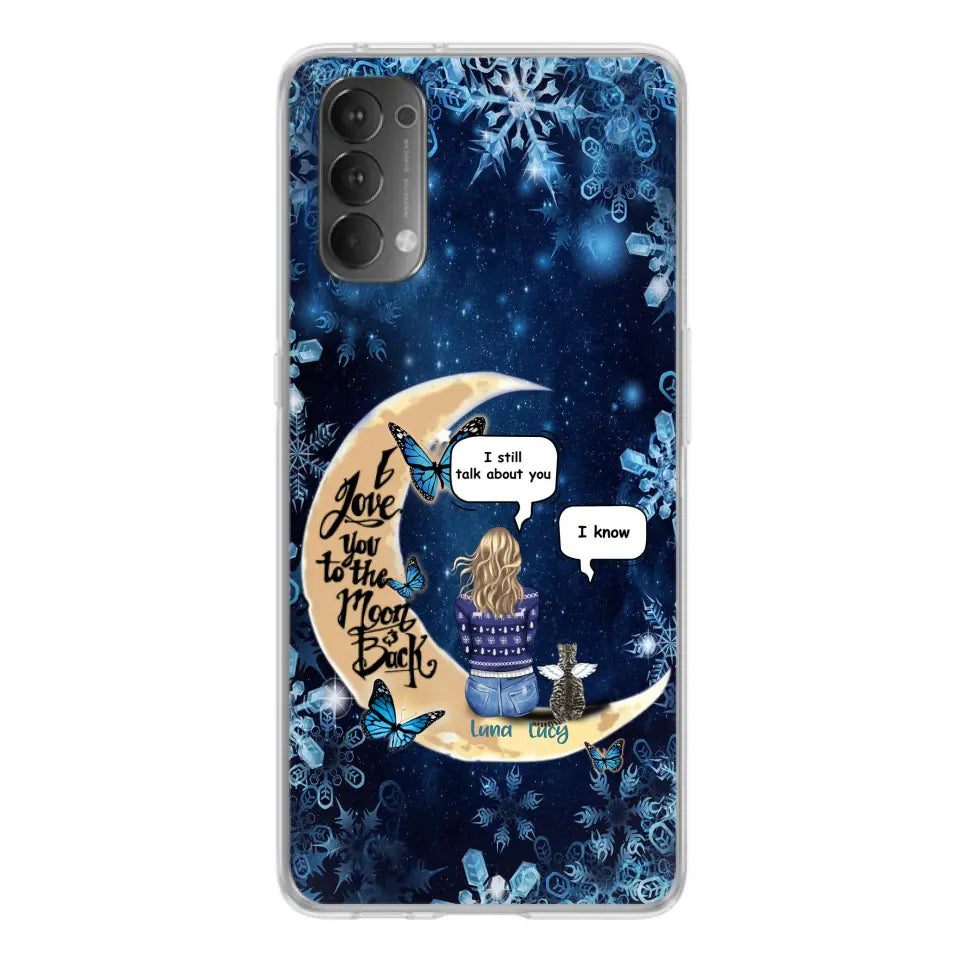 Personalized Pet Mom Conversation Phone Case - Woman With Up to 4 Pets - Gift For Dog/Cat Lover - Case For Xiaomi, Oppo And Huawei