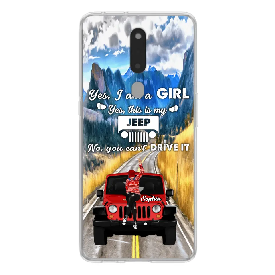 Personalized Off-road Girl Phone Case - Case For Xiaomi, Oppo And Huawei