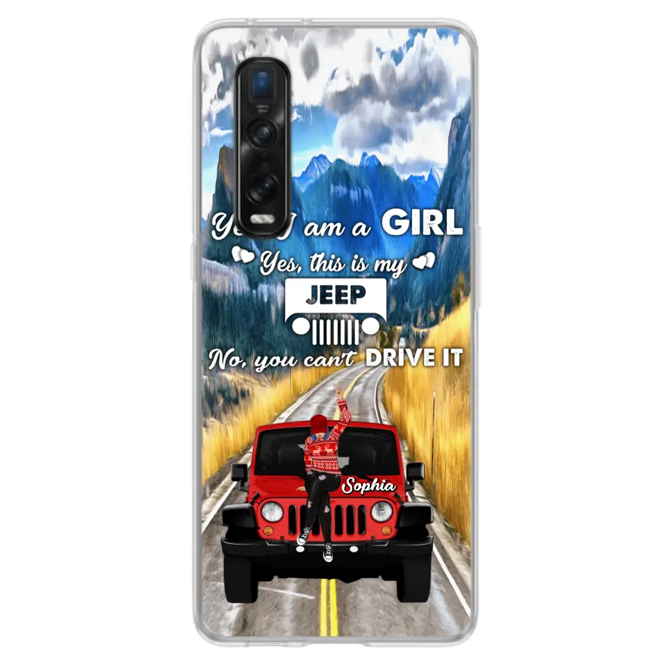 Personalized Off-road Girl Phone Case - Case For Xiaomi, Oppo And Huawei