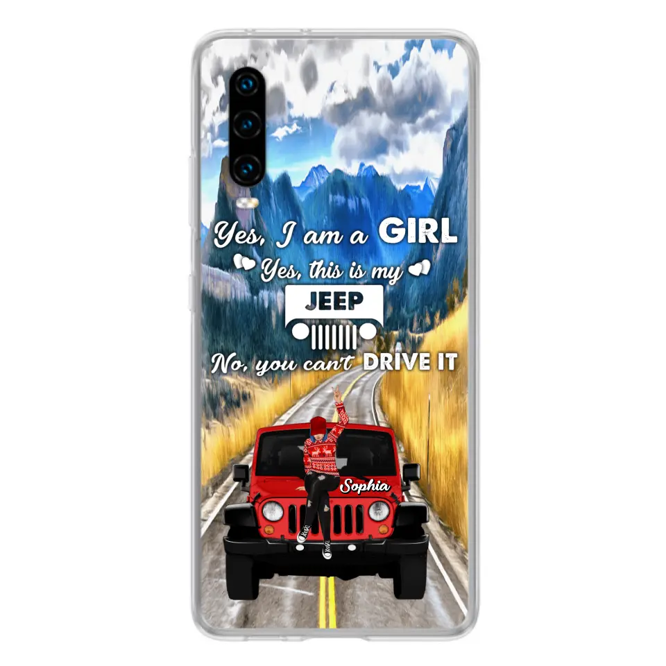 Personalized Off-road Girl Phone Case - Case For Xiaomi, Oppo And Huawei