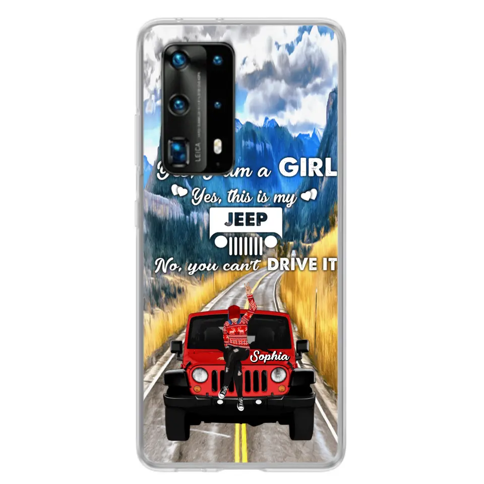 Personalized Off-road Girl Phone Case - Case For Xiaomi, Oppo And Huawei
