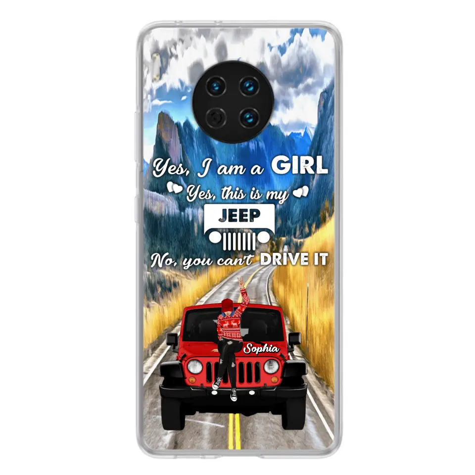 Personalized Off-road Girl Phone Case - Case For Xiaomi, Oppo And Huawei