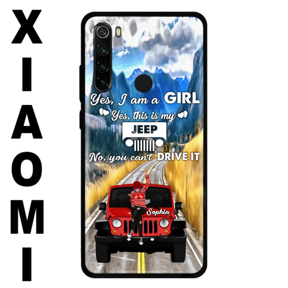 Personalized Off-road Girl Phone Case - Case For Xiaomi, Oppo And Huawei