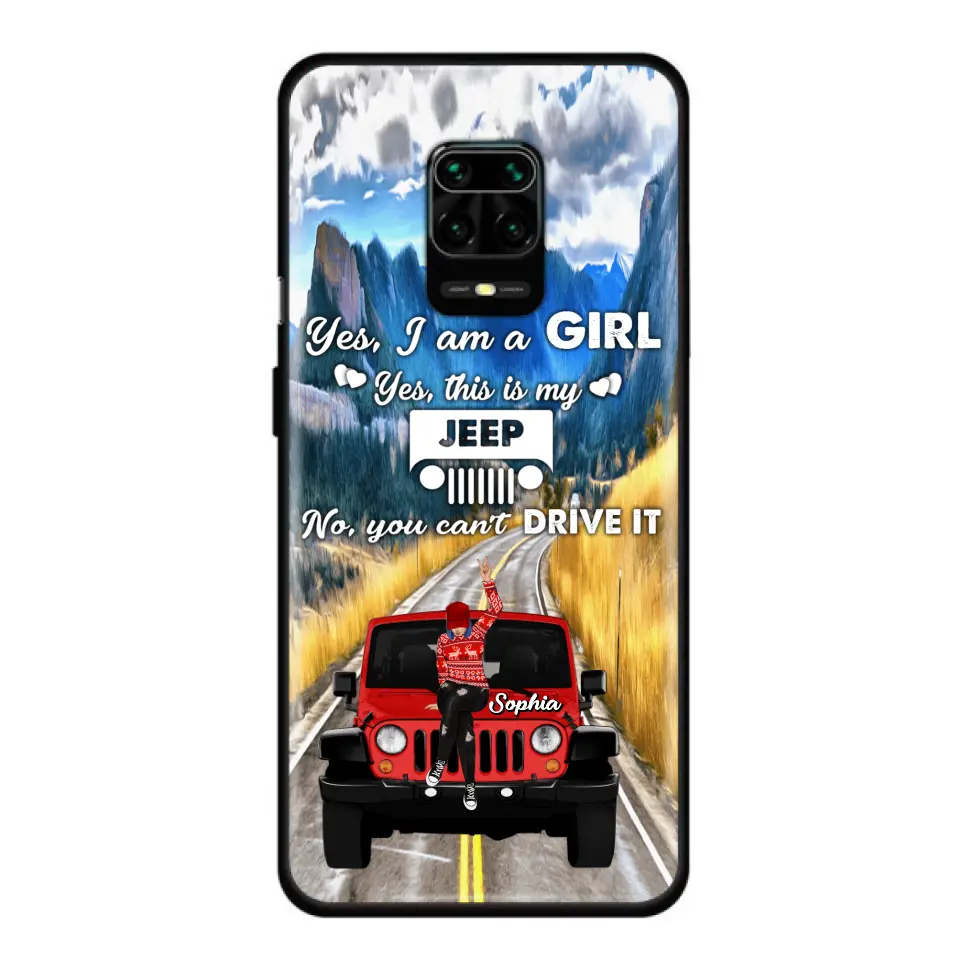 Personalized Off-road Girl Phone Case - Case For Xiaomi, Oppo And Huawei