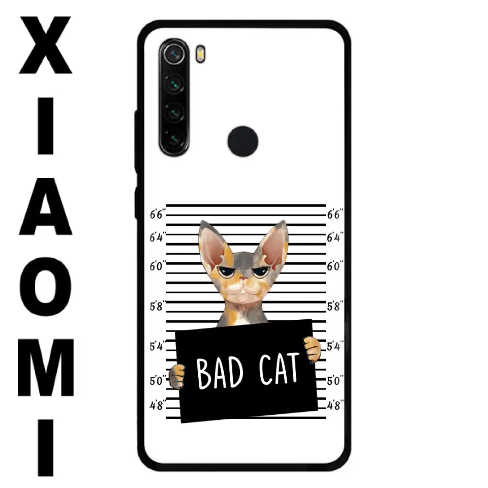 Personalized Bad Cat Phone Case - Up to 2 Cats - Gift Idea For Cat Lover - Yes, We're Aware Of How Obnoxious - Case For Xiaomi, Oppo And Huawei