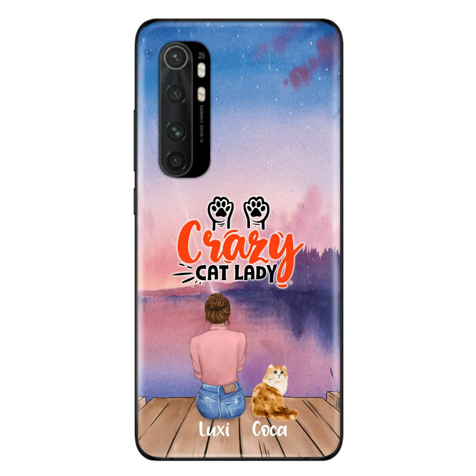 Personalized Cat Mom Phone Case - Up to 5 Cats - Gift Idea For Cat Lover - Best Cat Mom Ever - Case For Xiaomi, Oppo And Huawei