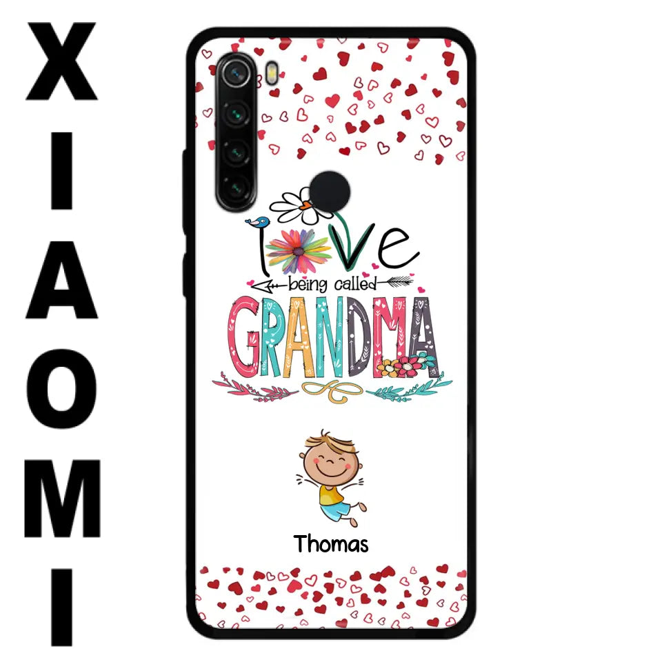 Personalized Blessed To Be Called Nana Phone Case - Up to 5 Kids - Gift Idea For Nana/Mama/Kids - Case For Xiaomi, Oppo And Huawei