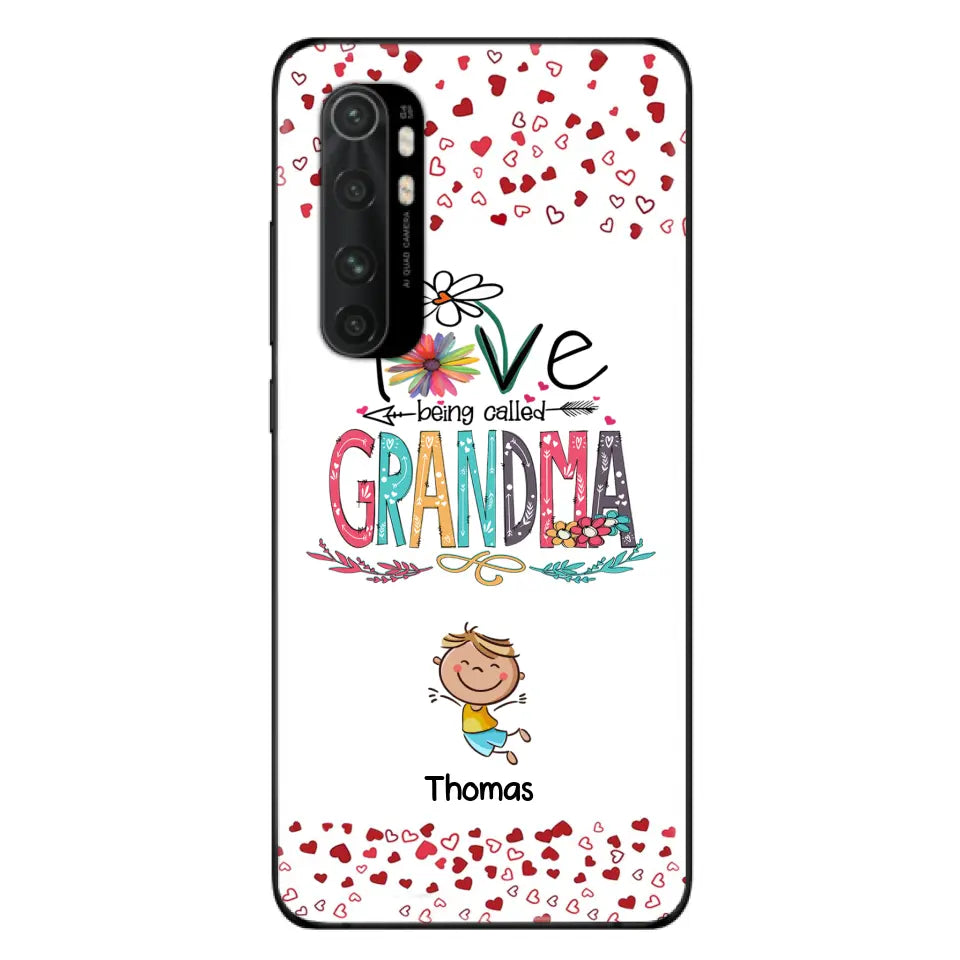 Personalized Blessed To Be Called Nana Phone Case - Up to 5 Kids - Gift Idea For Nana/Mama/Kids - Case For Xiaomi, Oppo And Huawei