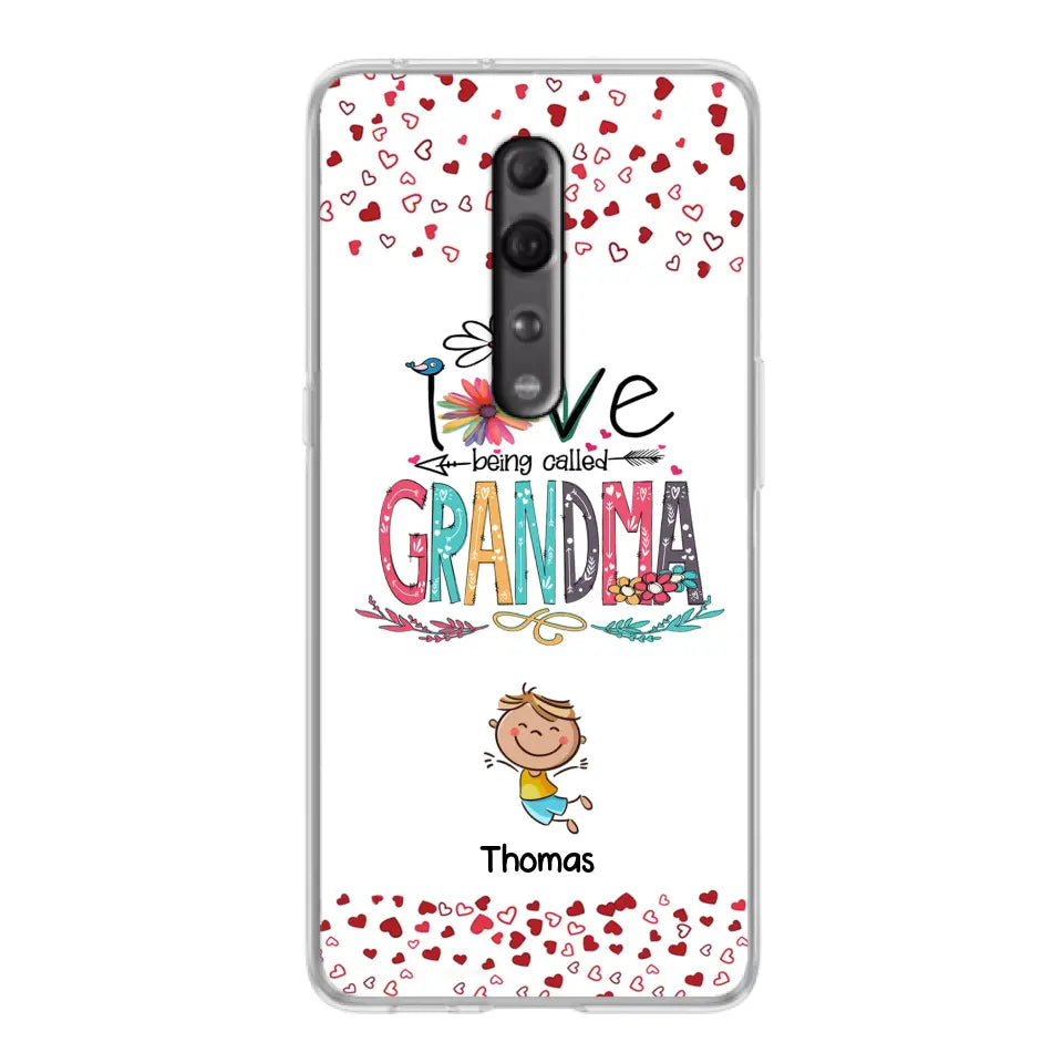 Personalized Blessed To Be Called Nana Phone Case - Up to 5 Kids - Gift Idea For Nana/Mama/Kids - Case For Xiaomi, Oppo And Huawei
