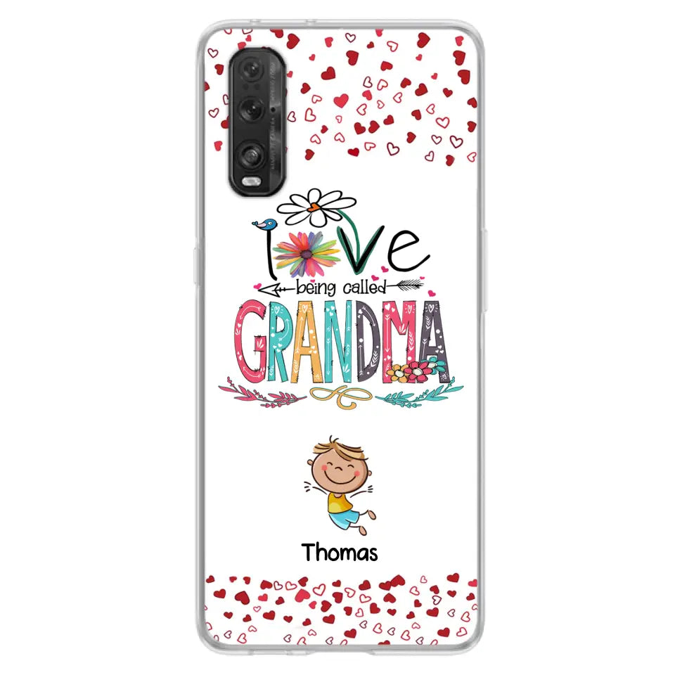 Personalized Blessed To Be Called Nana Phone Case - Up to 5 Kids - Gift Idea For Nana/Mama/Kids - Case For Xiaomi, Oppo And Huawei
