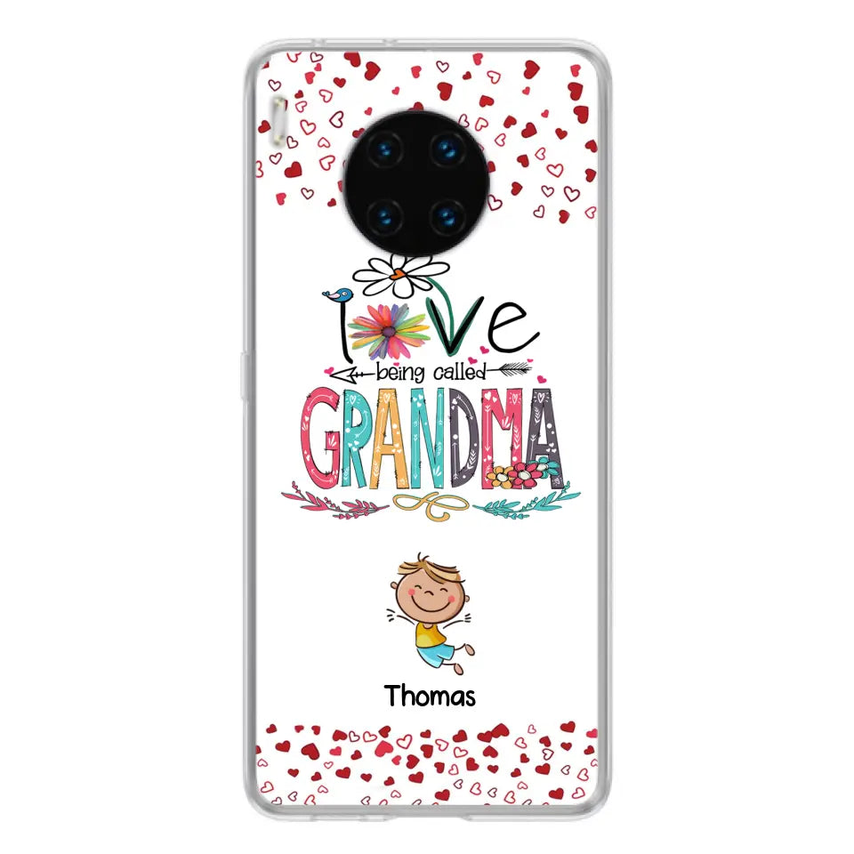 Personalized Blessed To Be Called Nana Phone Case - Up to 5 Kids - Gift Idea For Nana/Mama/Kids - Case For Xiaomi, Oppo And Huawei
