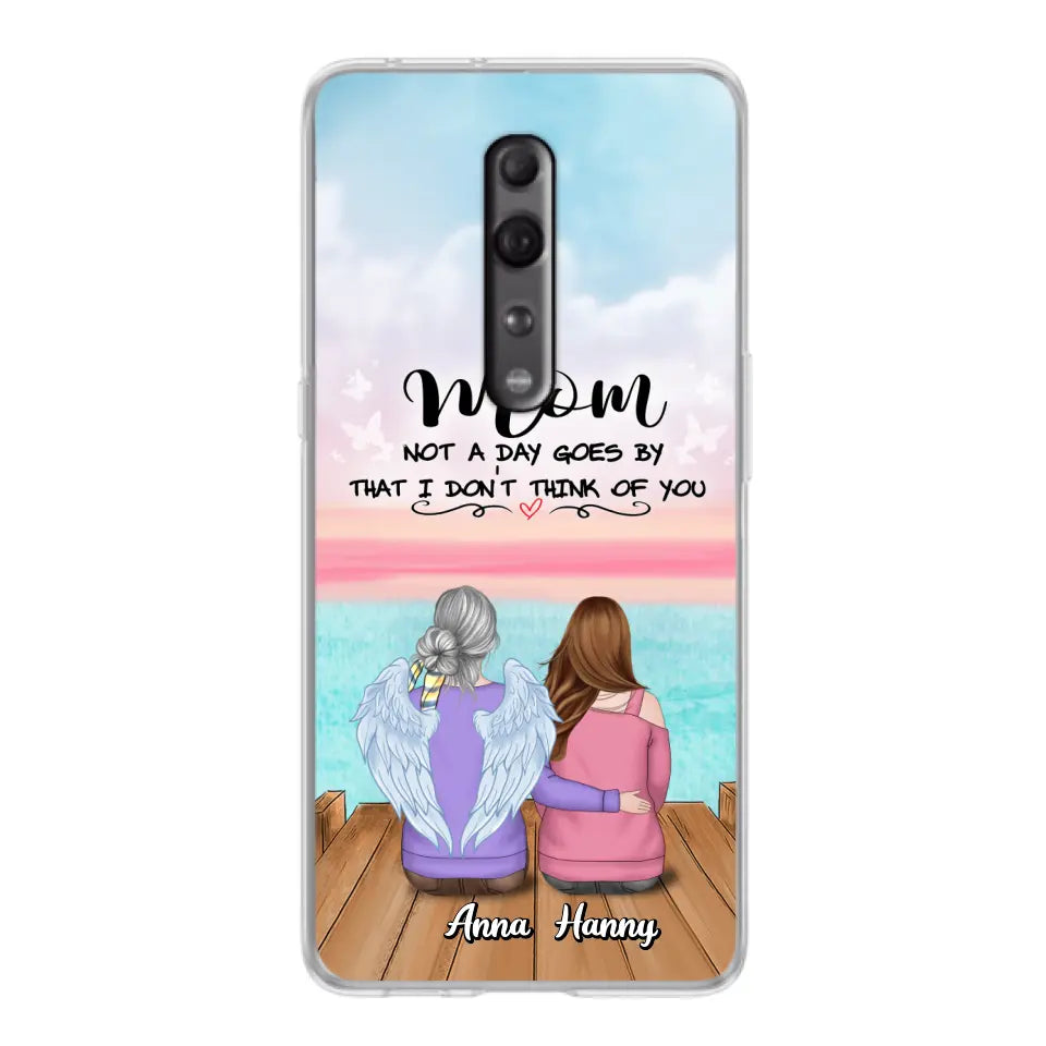 Custom Personalized Memorial Mom/ Dad Phone Case - Memorial Gift Idea - Not A Day Goes By That I Don't Think Of You - Case For Xiaomi, Oppo And Huawei