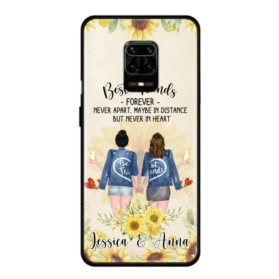 Personalized Friends Phone Case - Up to 4 Besties - Gift Idea For Best Friends - Best Friends Forever - Case for Huawei, Oppo & Xiaomi