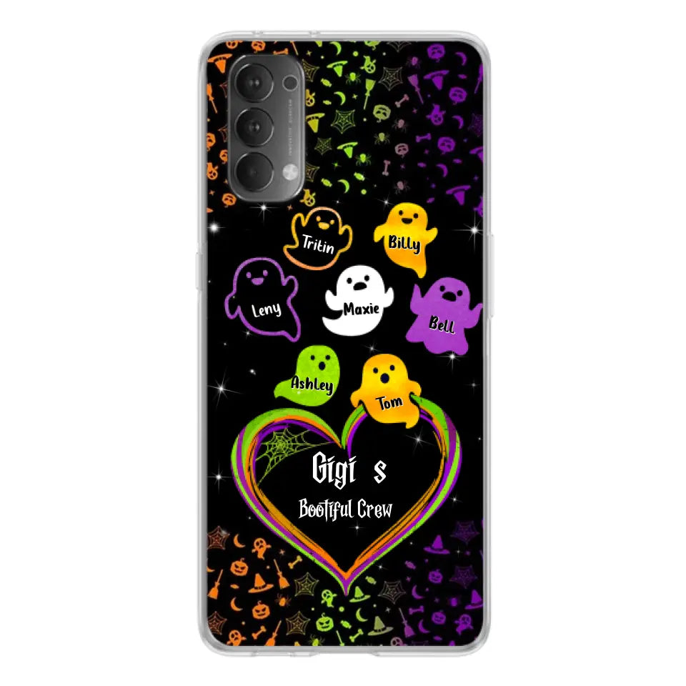 Custom Personalized Gigi's Bootiful Crew Oppo/Xiaomi/Huawei Phone case - Halloween Gift for Grandma and grandkids - Up to 7 Grandkids