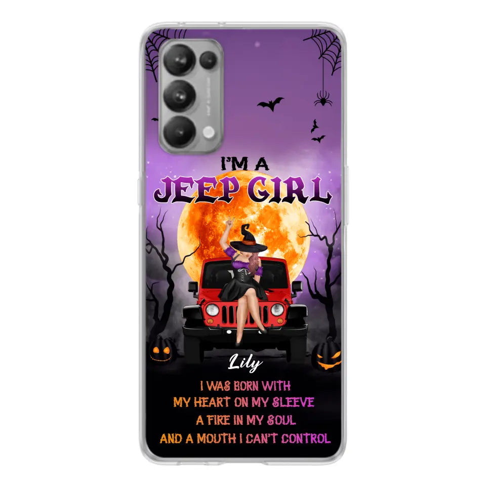 Custom Personalized Off-road Girl Phone Case - Halloween Gift Idea For Off-road Lovers - Case for Xiaomi, Huawei & Oppo