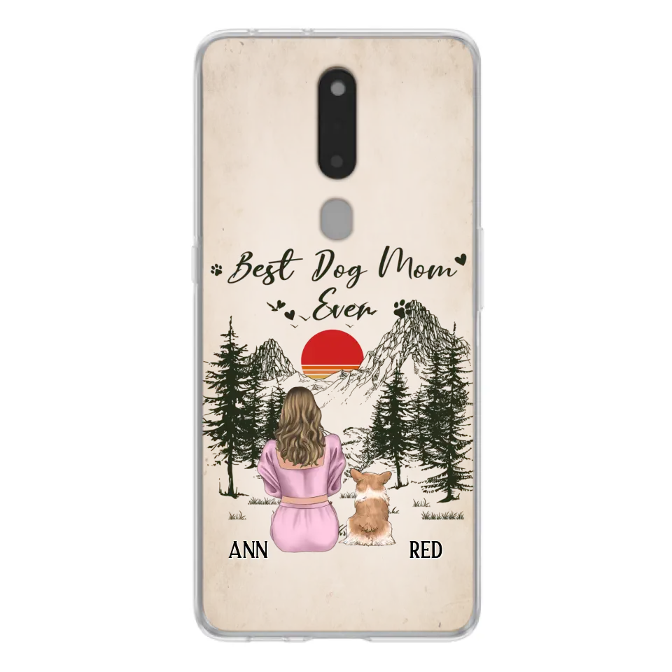 Personalized Dog Mom Phone Case - Up to 4 Dogs - Mother's Day Gift Idea Dog Lovers - Best Dog Mom Ever - Case For Xiaomi/Huawei/Oppo
