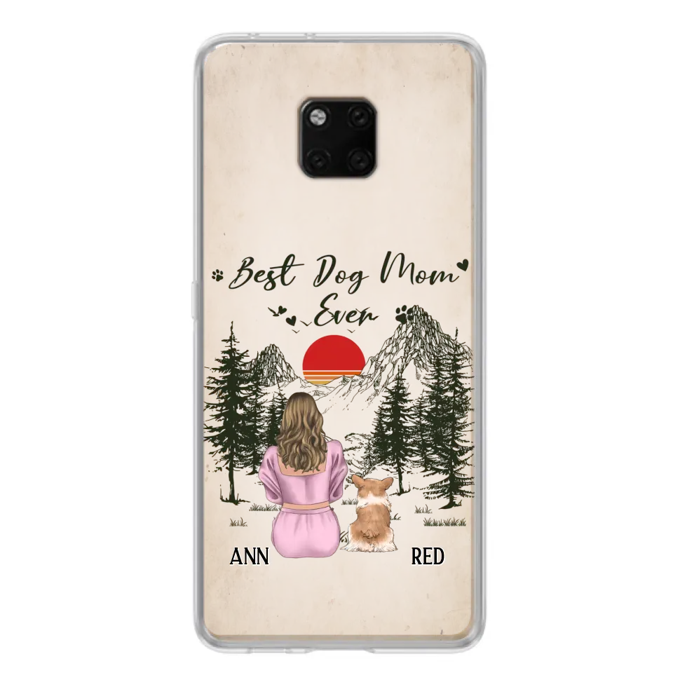Personalized Dog Mom Phone Case - Up to 4 Dogs - Mother's Day Gift Idea Dog Lovers - Best Dog Mom Ever - Case For Xiaomi/Huawei/Oppo