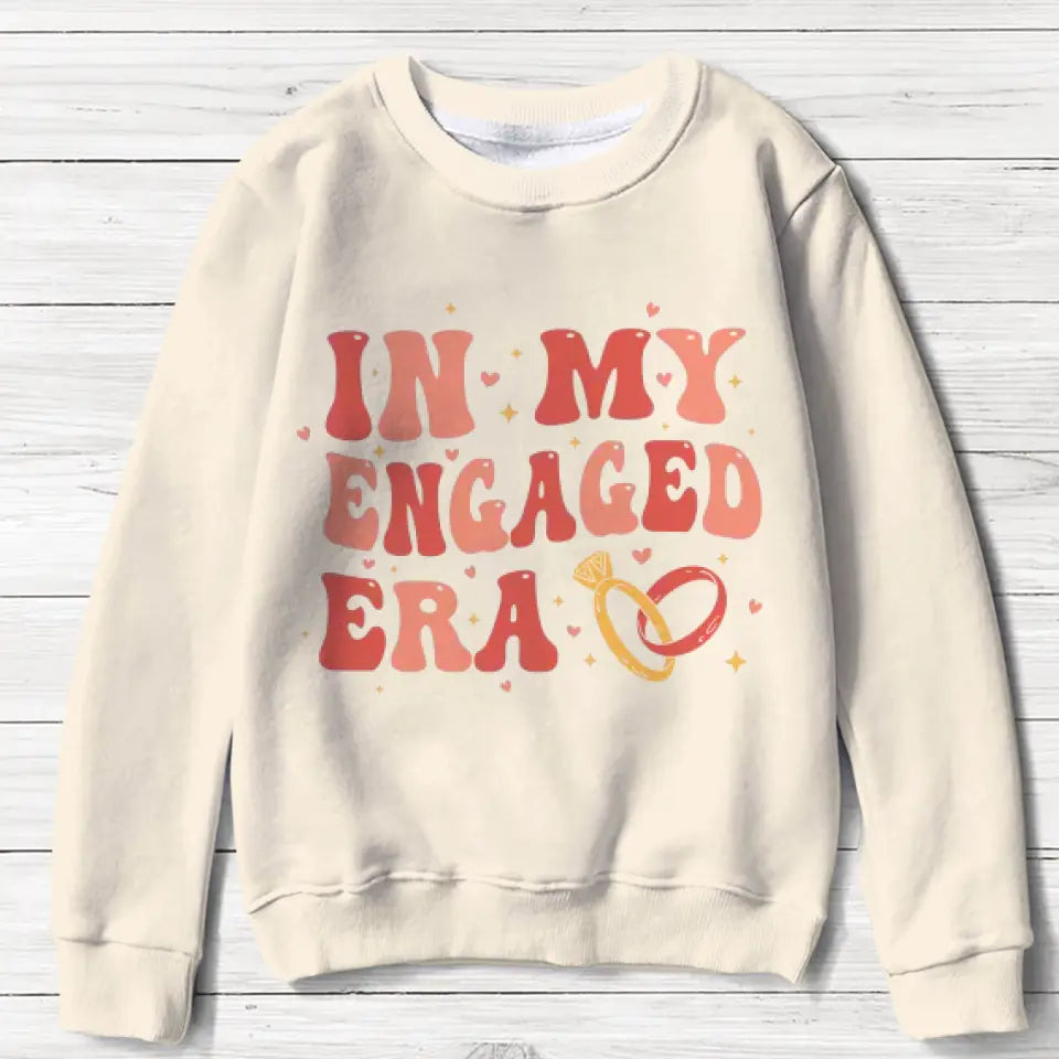 Personalized In My Engaged Era Sweater - Future MRS - Engagement Gift For Bride