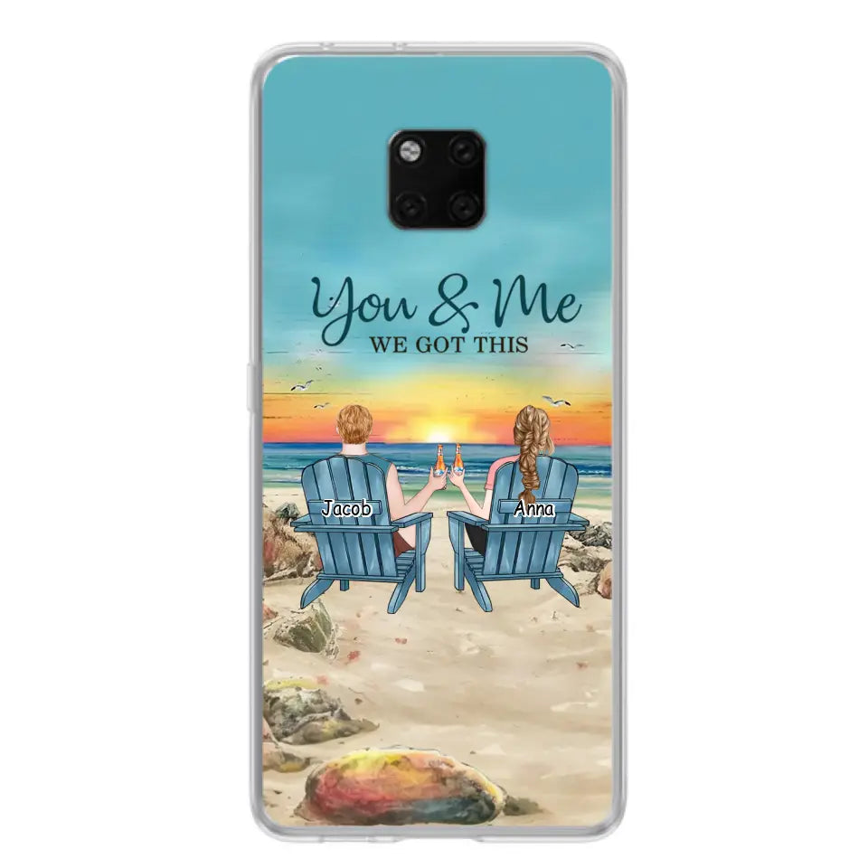 Custom Personalized Couple Phone Case - Gift Idea For Couple/Valentines Day - You & Me We Got This -  Case For Oppo/ Xiaomi/ Huawei