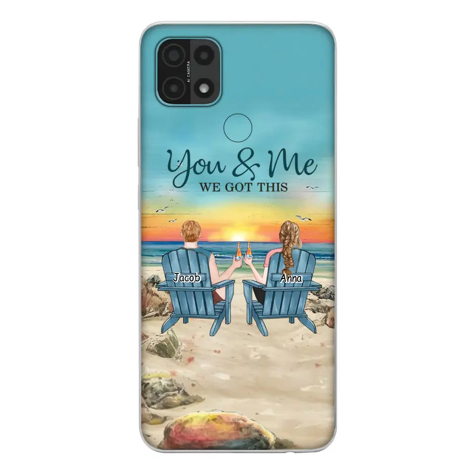Custom Personalized Couple Phone Case - Gift Idea For Couple/Valentines Day - You & Me We Got This -  Case For Oppo/ Xiaomi/ Huawei