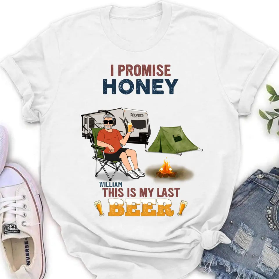 Personalized Camping Dad Drunk Shirt/Pullover Hoodie - Father's Day Gift Idea For Camping Lover - Camping Dad Just Like A Normal Dad Except Much Cooler
