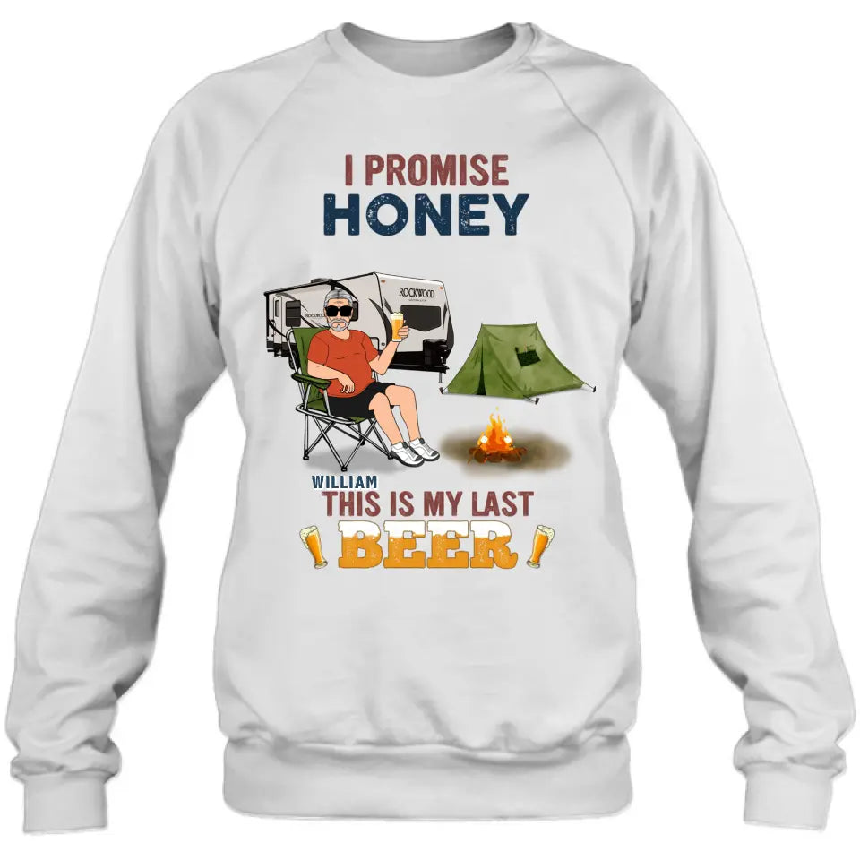 Personalized Camping Dad Drunk Shirt/Pullover Hoodie - Father's Day Gift Idea For Camping Lover - Camping Dad Just Like A Normal Dad Except Much Cooler