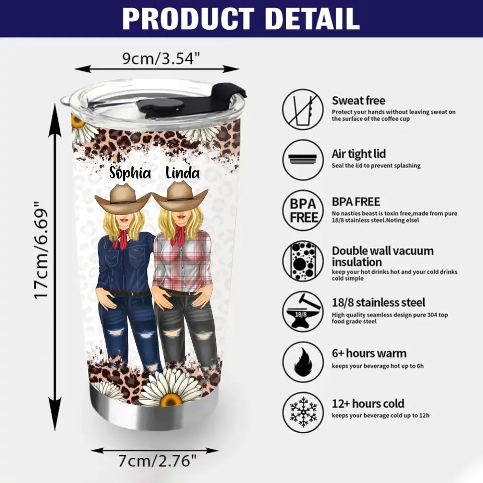 Personalized Mom & Daughter Horse Tumbler - Gift Idea For Horse Lover/Mother's Day - Like Mother Like Daughter Oh Crap