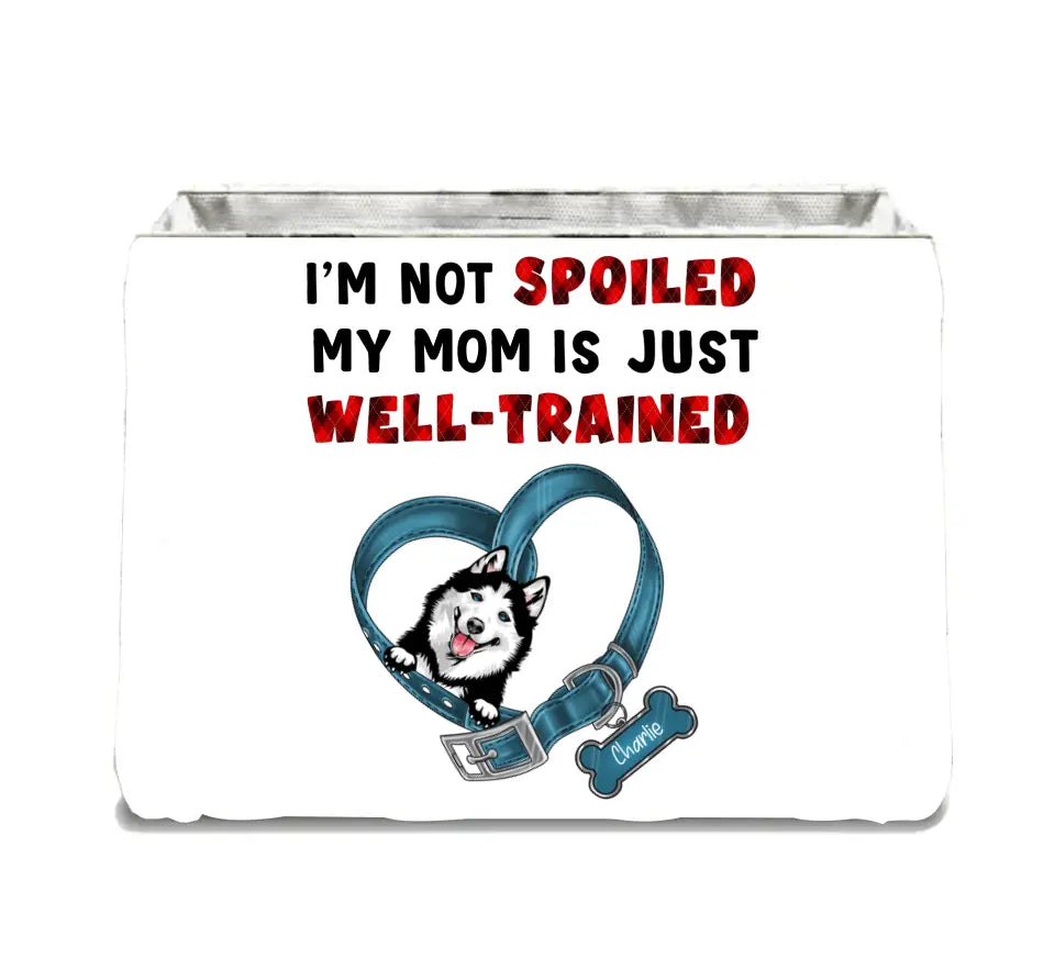 Personalized Dog Storage Box - 
Up to 3 Dogs - Mother's Day/Father's Day Gift for Dog/Cat Lovers - I'm Not Spoiled