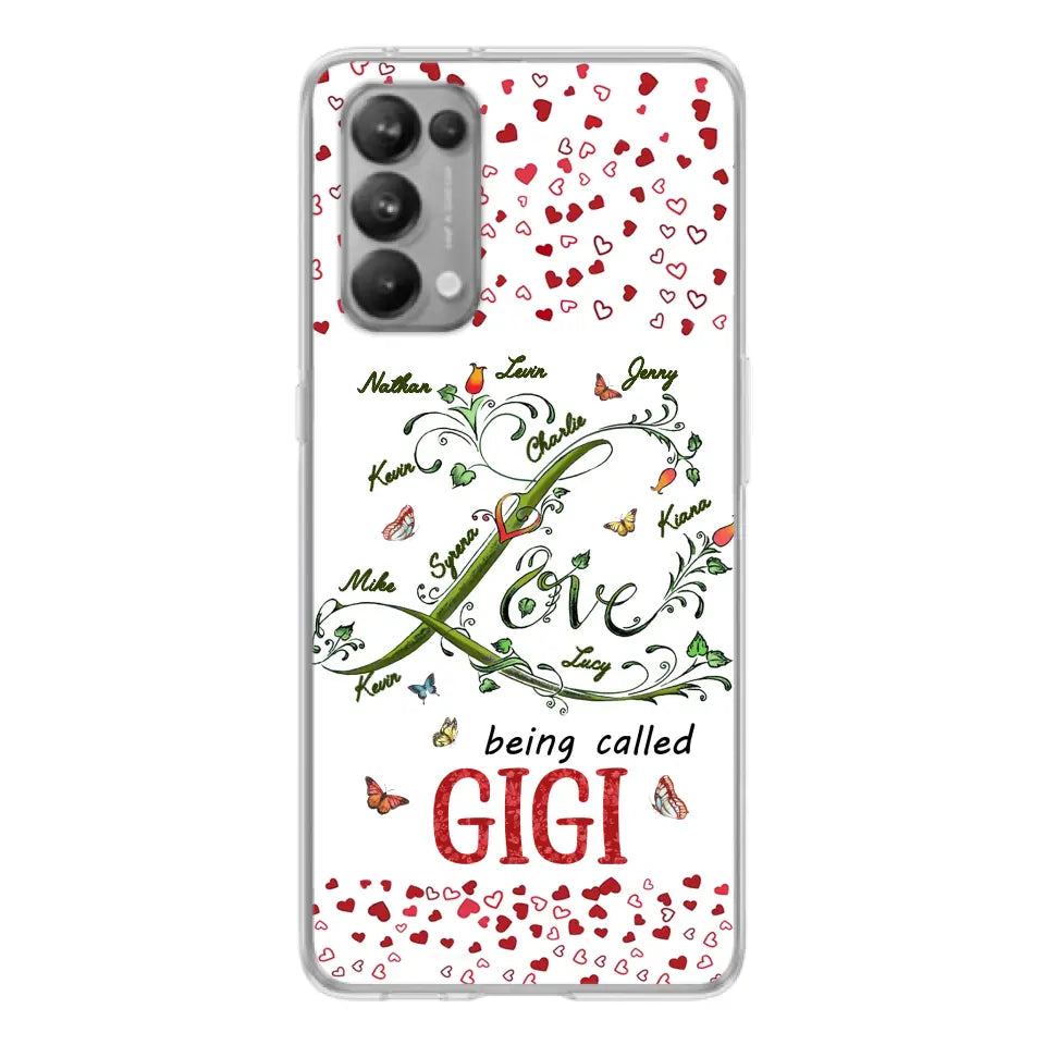 Personalized Grandma Phone Case - Up to 10 Kids - Mother's Day Gift Idea For Grandma - Love Being Called Grandma - Case For Oppo/Huawei/Xiaomi