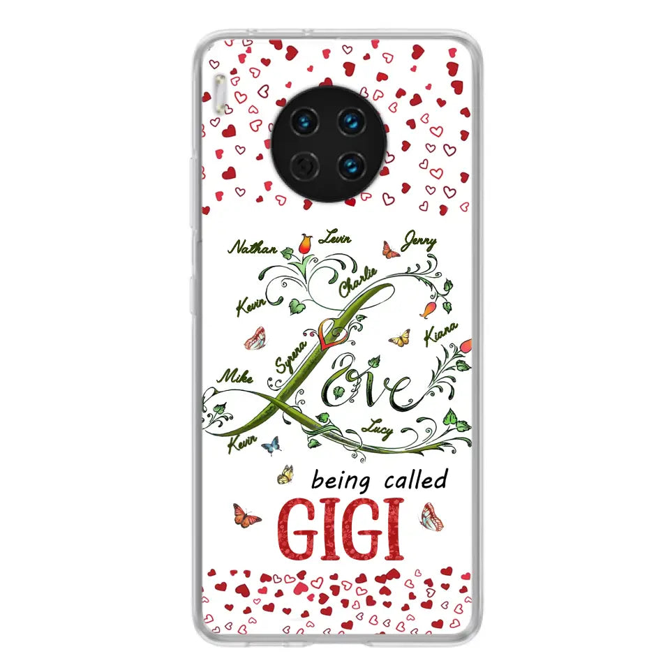 Personalized Grandma Phone Case - Up to 10 Kids - Mother's Day Gift Idea For Grandma - Love Being Called Grandma - Case For Oppo/Huawei/Xiaomi