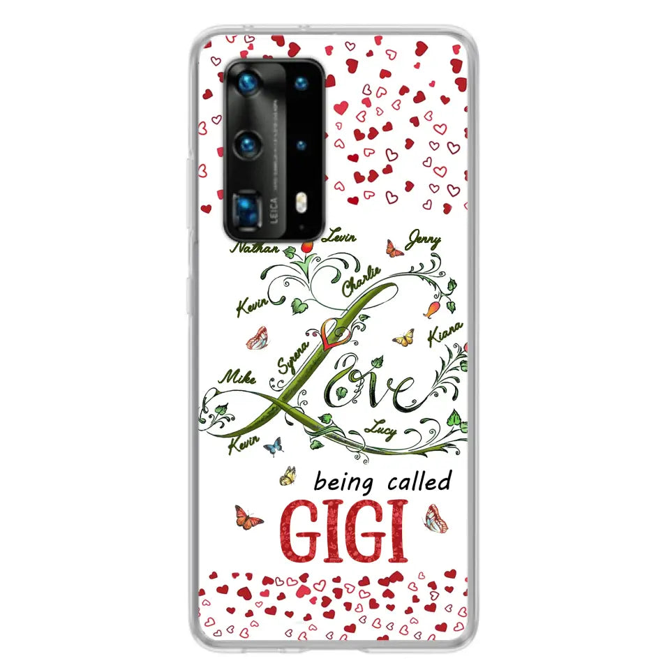 Personalized Grandma Phone Case - Up to 10 Kids - Mother's Day Gift Idea For Grandma - Love Being Called Grandma - Case For Oppo/Huawei/Xiaomi