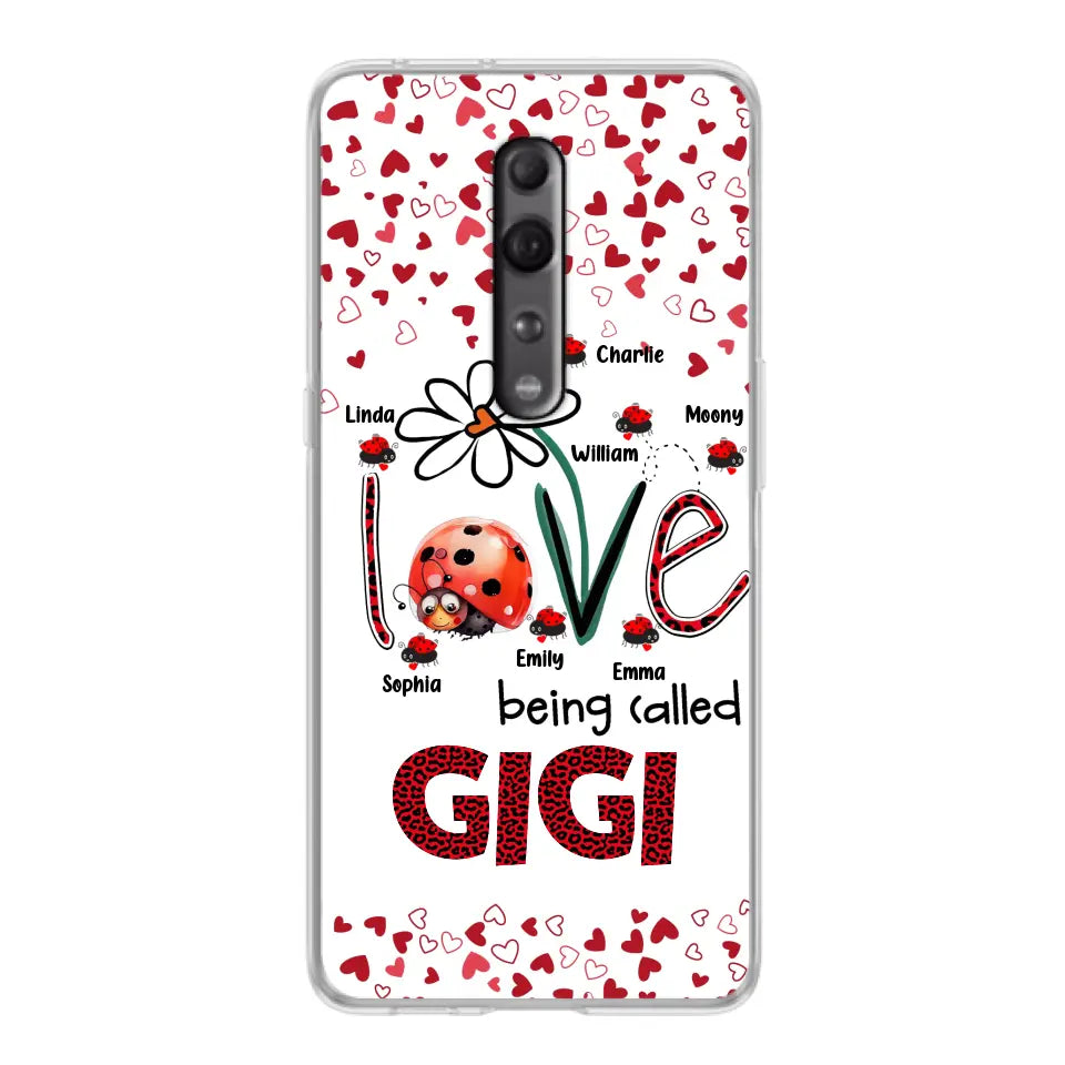 Personalized Grandma Phone Case - Gift Idea For Grandma - Up to 7 Kids - Love Being Called Gigi - Cases For Oppo/Xiaomi/Huawei