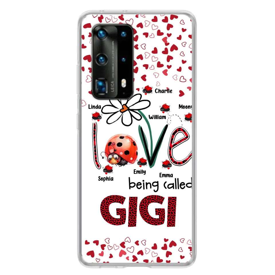 Personalized Grandma Phone Case - Gift Idea For Grandma - Up to 7 Kids - Love Being Called Gigi - Cases For Oppo/Xiaomi/Huawei