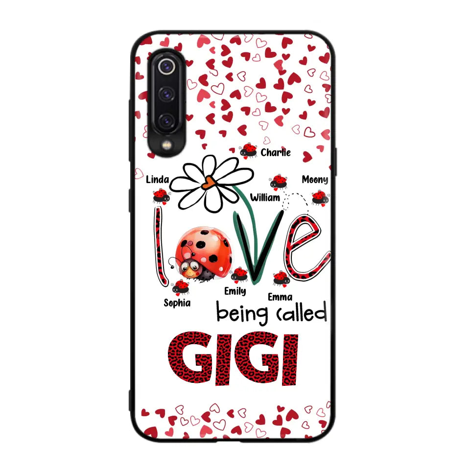 Personalized Grandma Phone Case - Gift Idea For Grandma - Up to 7 Kids - Love Being Called Gigi - Cases For Oppo/Xiaomi/Huawei