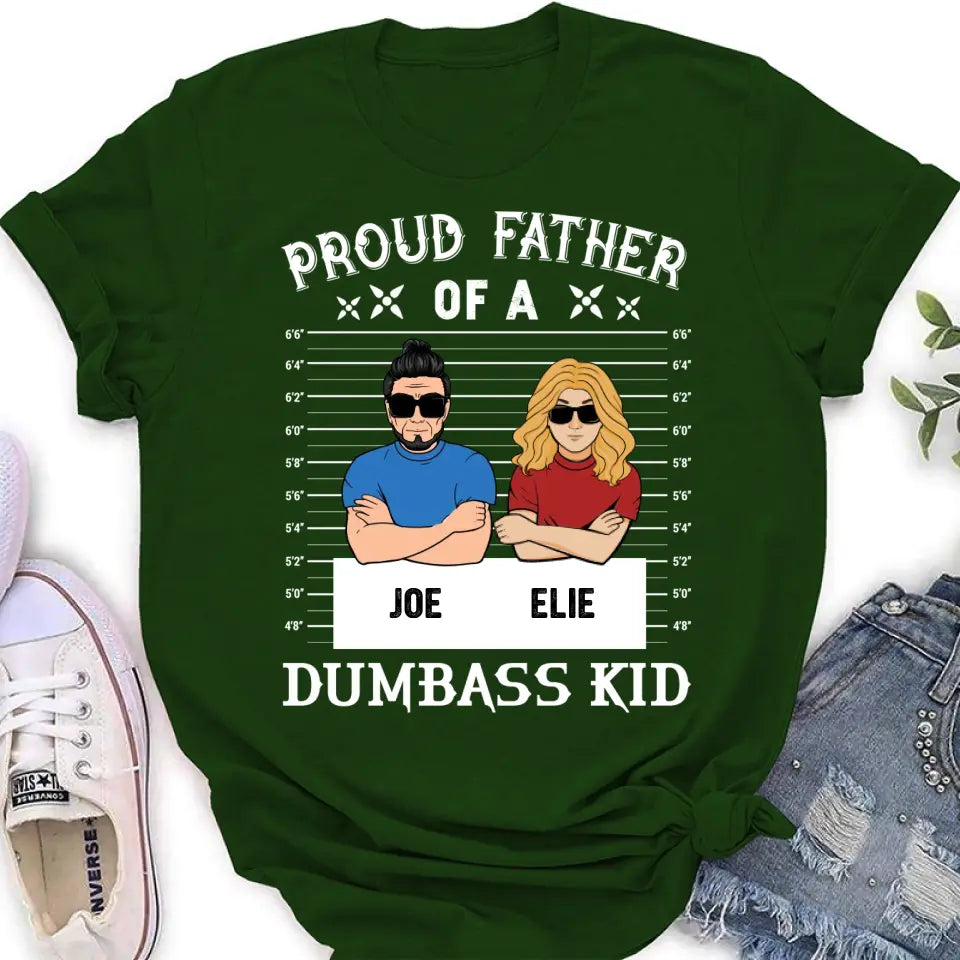 Personalized Dad/Mom And Daughter/Son Shirt/Hoodie - Gift Idea For Father's Day From Daughter/Son
