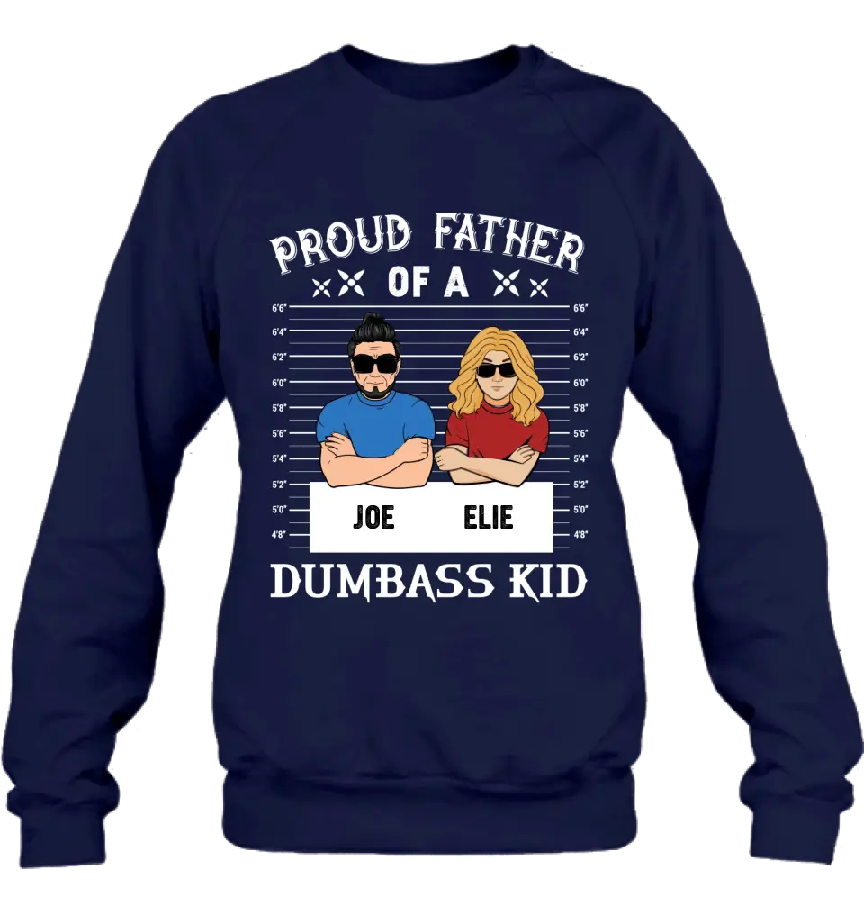 Personalized Dad/Mom And Daughter/Son Shirt/Hoodie - Gift Idea For Father's Day From Daughter/Son