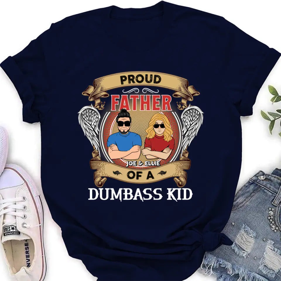 Personalized Dad/Mom And Daughter/Son Shirt/Hoodie - Gift Idea For Father's Day/Mother's Day From Daughter/Son