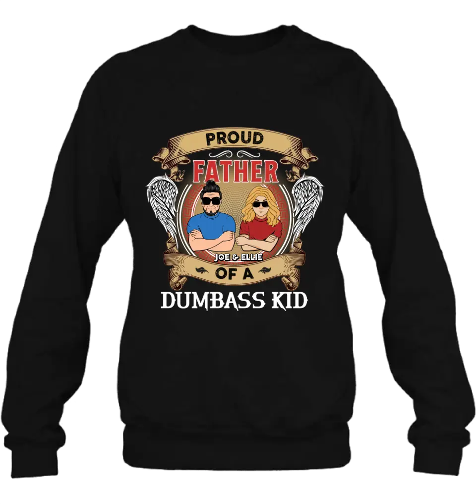Personalized Dad/Mom And Daughter/Son Shirt/Hoodie - Gift Idea For Father's Day/Mother's Day From Daughter/Son