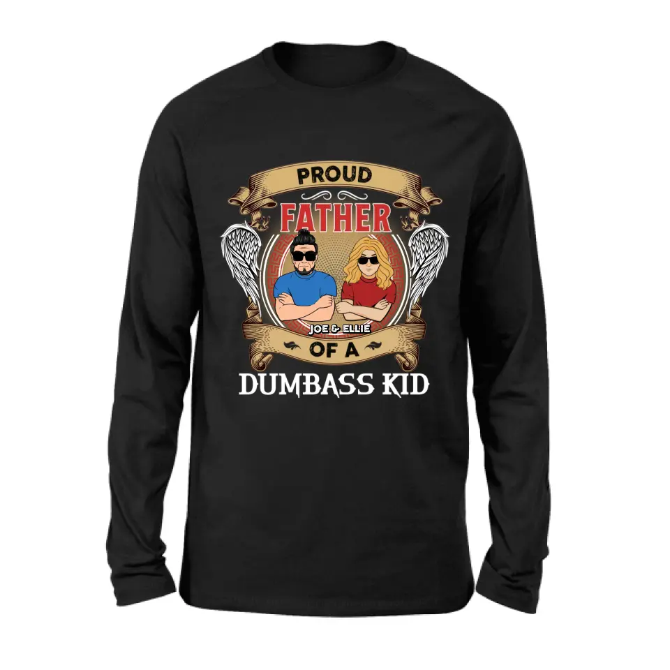 Personalized Dad/Mom And Daughter/Son Shirt/Hoodie - Gift Idea For Father's Day/Mother's Day From Daughter/Son