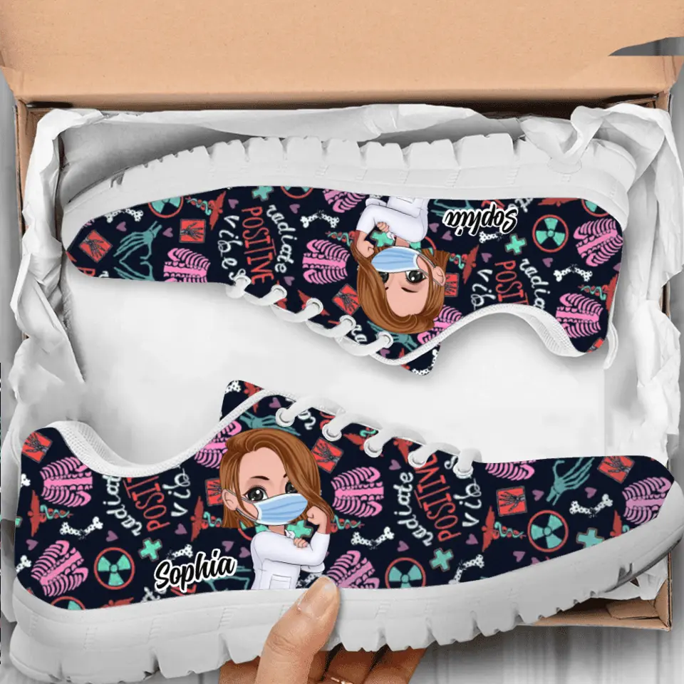 Personalized Radiographer Sneakers - Gift Idea For Birthday/ Radiographer
