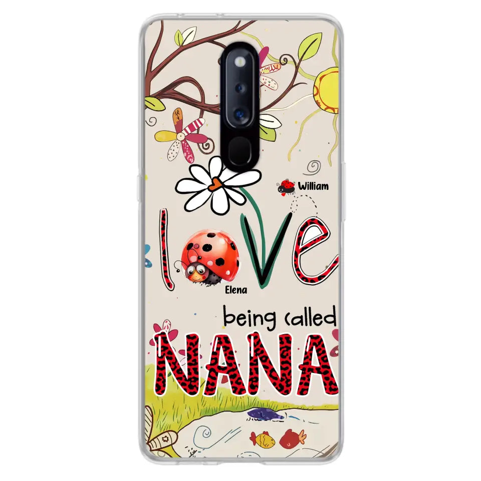 Personalized Grandma/Mom Phone Case - Gift Idea For Grandma - Up to 7 Kids - Love Being Called Gigi - Cases For Oppo/Huawei/Xiaomi