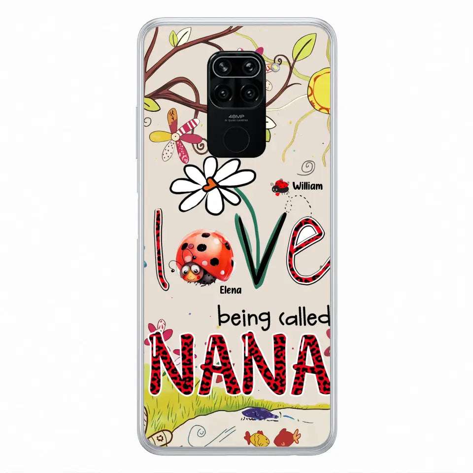 Personalized Grandma/Mom Phone Case - Gift Idea For Grandma - Up to 7 Kids - Love Being Called Gigi - Cases For Oppo/Huawei/Xiaomi
