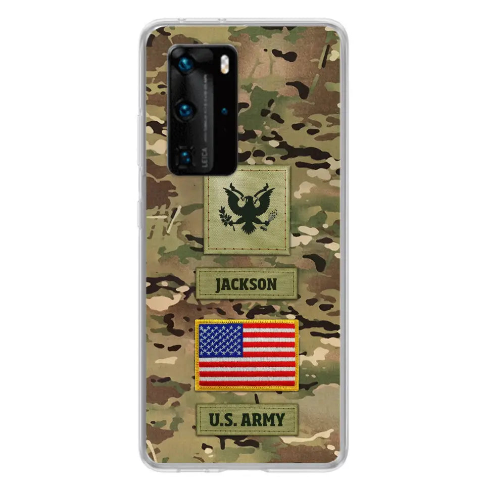 Custom Personalized Veteran Phone Case - Father's Day Gift for Veteran - Case for Xiaomi/Huawei/Oppo