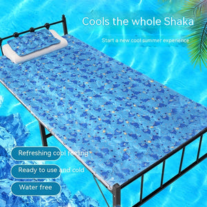 Snow gel without ice pillow