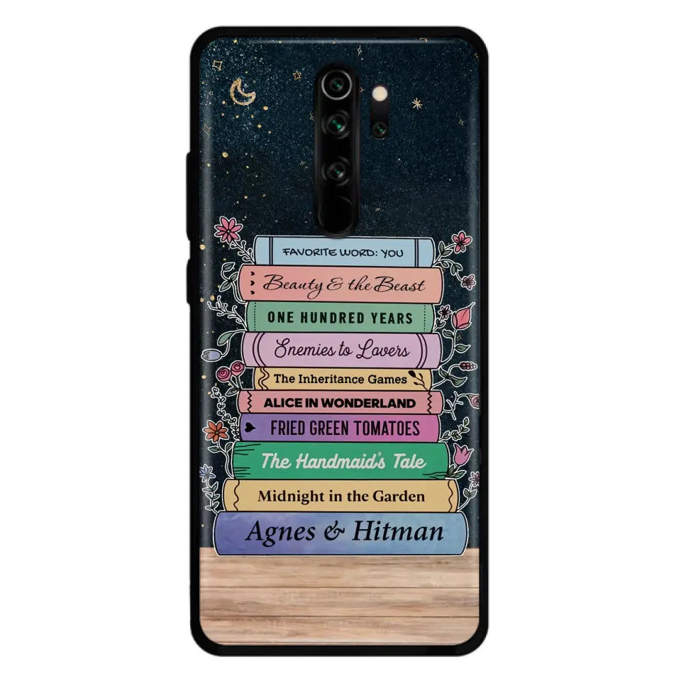 Custom Personalized Reading Book Xiaomi/ Huawei/ Oppo Cases - Gift Idea For Reading Lover/ Birthday