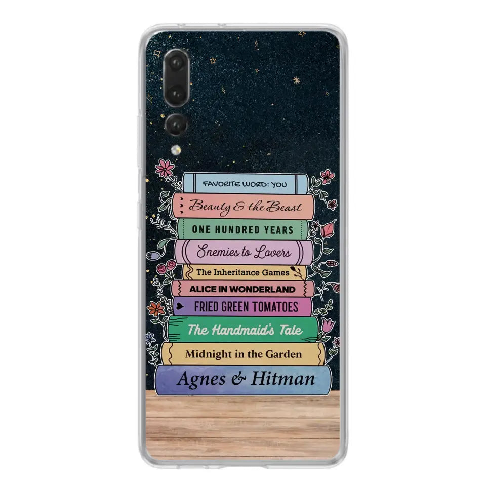 Custom Personalized Reading Book Xiaomi/ Huawei/ Oppo Cases - Gift Idea For Reading Lover/ Birthday